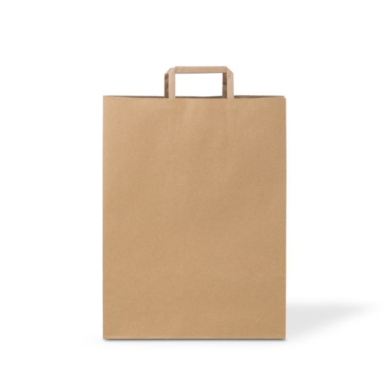 Picture of FLAT HANDLE KRAFT BAG 280x150x325mm CTN/250