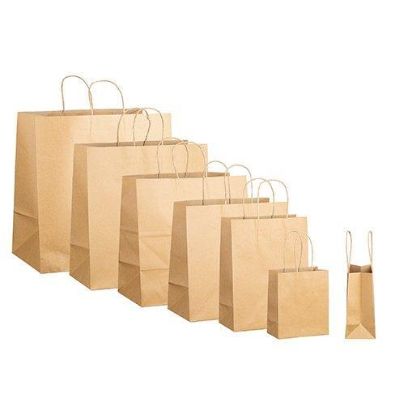 Picture of TWIST HANDLE PAPER BAG SMALL 280x150x280mm 120gsm CTN/250