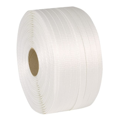 Picture of POLYWOVEN WHITE STRAPPING 19mm x 500M CTN/3